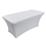 6 Feet Rectangular Spandex Table Cover White