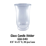 Glass Candle Holder