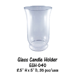 Glass Candle Holder