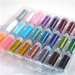 Assorted Glitter Pack- 24PCs