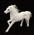 Plastic White Horse