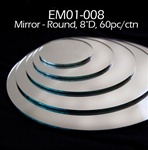 8" Round Mirror