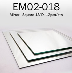 18" Square Mirror