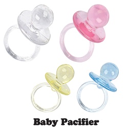 2 3/4" Plastic Pacifier