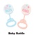 3 1/2" Plastic Baby Rattle