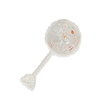 2 1/2" Mini Plastic Baby Rattle