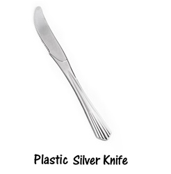 Plastics - Silver Knife