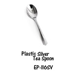 Plastics - Silver Tea Spoon