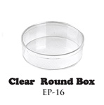 4 1/2" Plastic Round Container