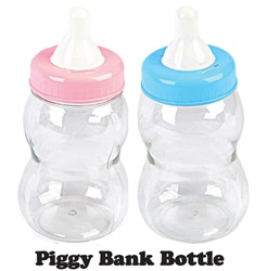 13 1/2" Jumbo Plastic Milk Bottle Coin Bank