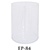 PVC Round Container - 7 1/4"D x 10 1/2"H