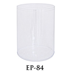 PVC Round Container - 7 1/4"D x 10 1/2"H