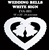 EVA Sign - Double Bell/Heart - White