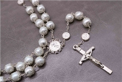 Pearl Rosary Necklace